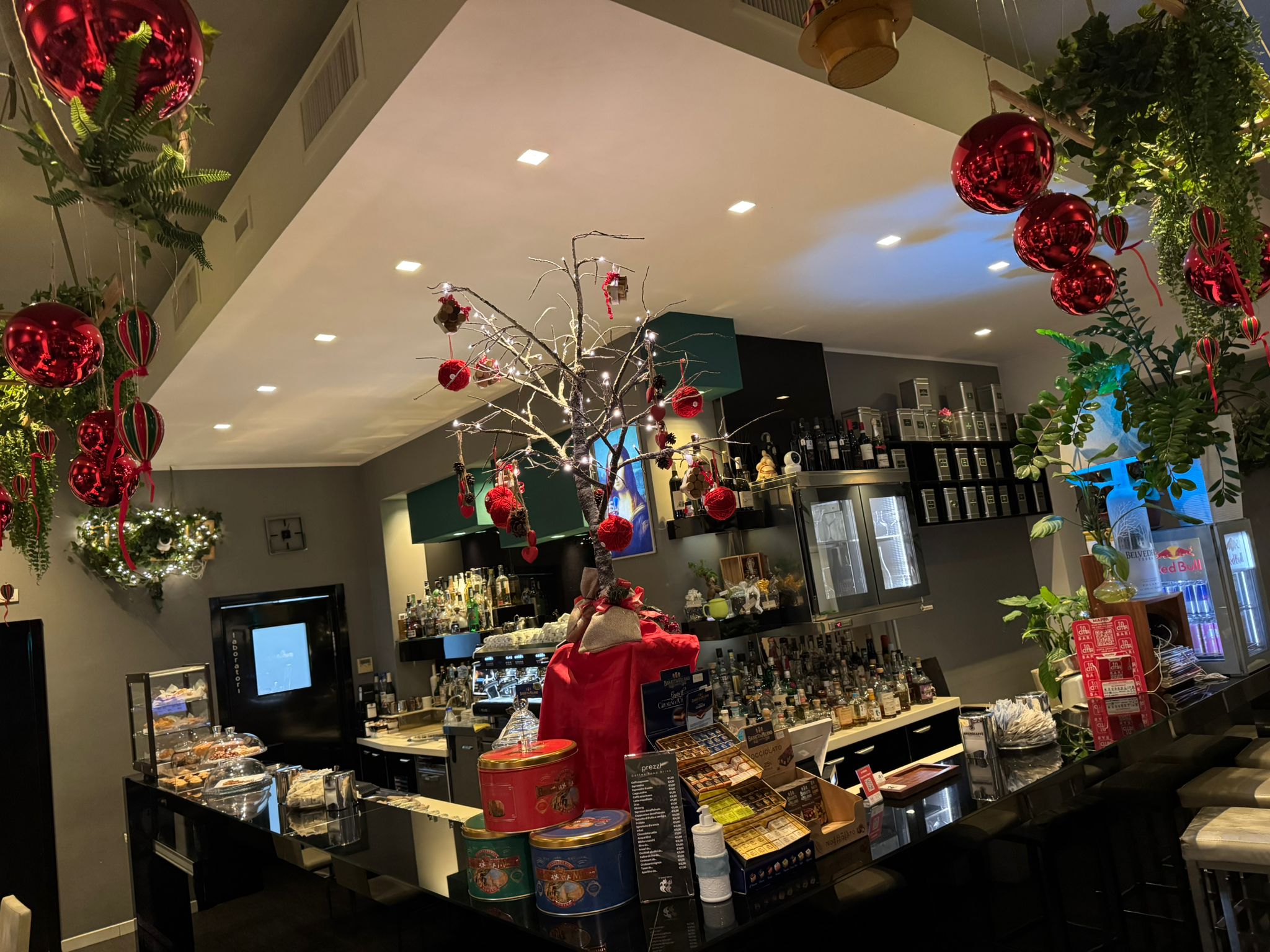 Bancone del cocktail bar